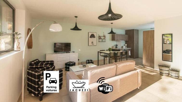 Cote Jardin Avec Jacuzzi Privatif Et Parking Prive Apartment Sarlat-la-Caneda Ngoại thất bức ảnh